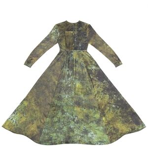 S.R. Studio. LA. CA Soto hand-dyed silk Prairie dress Xs